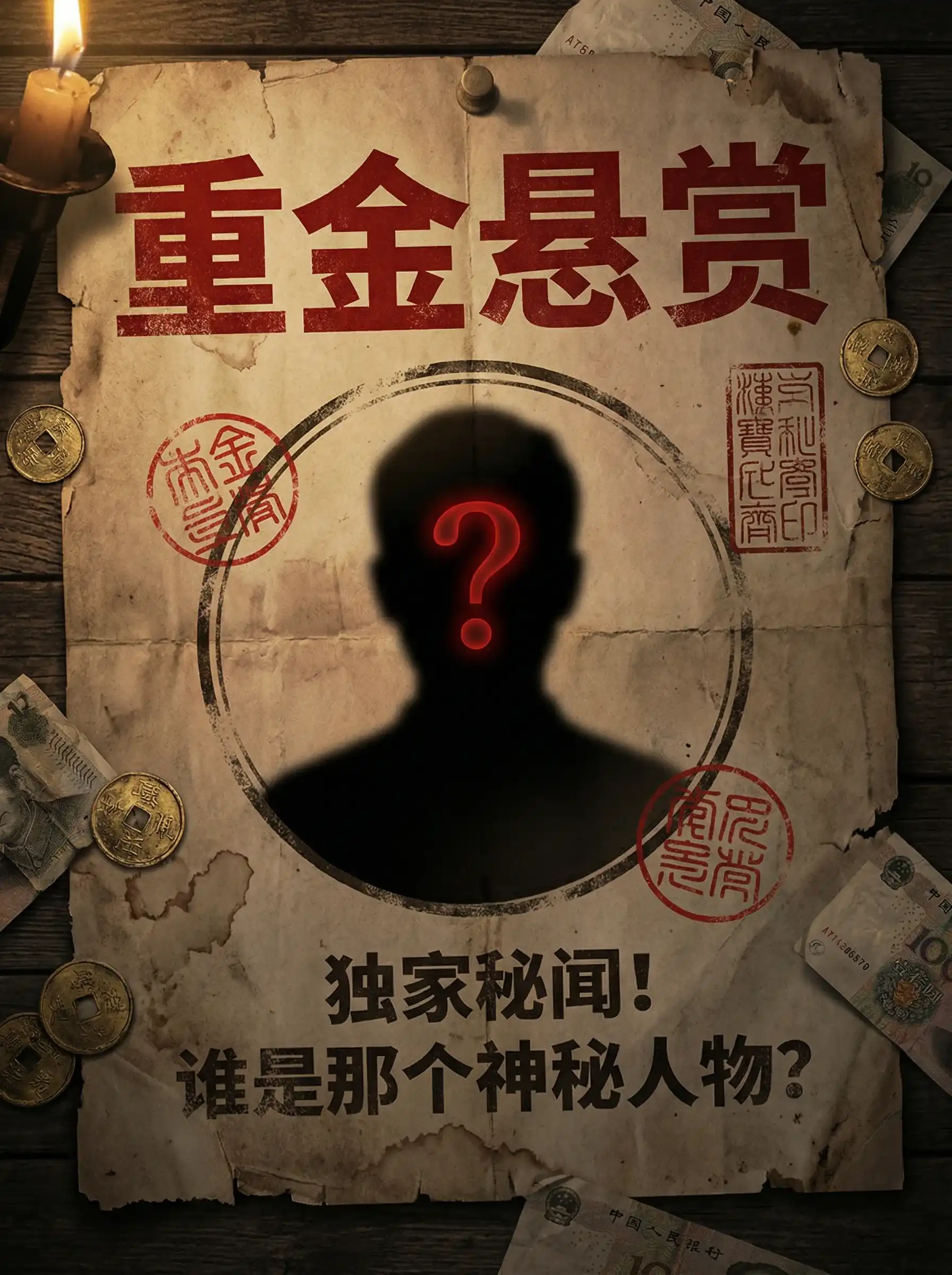 神秘入口 - 重金悬赏线索征集令